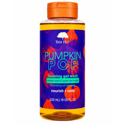 Tree Hut Гель для душу Pumpkin Pop Foaming Gel Wash 532г