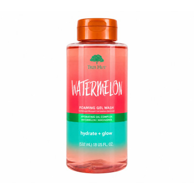 Tree Hut Гель для душу "Кавун"  Watermelon Foaming Gel Wash  532ml