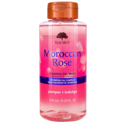 Tree Hut Гель для душу "Мароканська троянда"  Moroccan Rose Foaming Gel Wash 532ml
