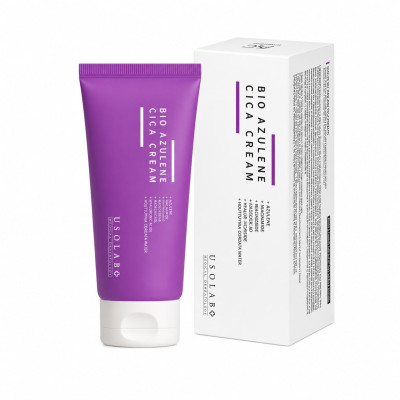 Usolab Заспокійливий та відновлюючий ламелярний крем Bio Azulene Cica Cream 70ml