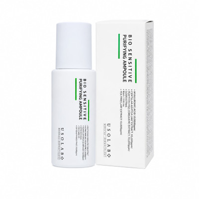 Usolab Протизапальна, антибактеріальна та омолоджуюча сироватка Bio Sensitive Purifying Ampoule 50мл Usolab Протизапальна, антибактеріальна та омолоджуюча сироватка Bio Sensitive Purifying Ampoule 50мл