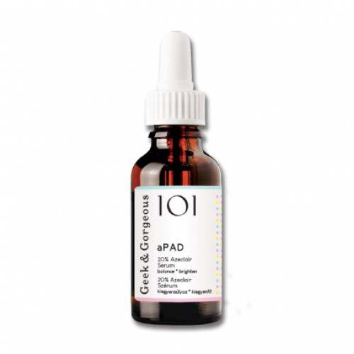 Geek & Gorgeous Сироватка з азелаїновою кислотою 101 aPAD 20% Azeclair Serum 30ml