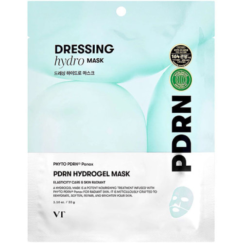 VT COSMETICS Регенераційна гідрогелева маска для обличчя PDRN HYDROGEL MASK 33г
