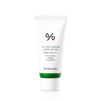 Dr. Ceuracle Сонцезахисний крем для нейтралізації почервонінь SPF 50 Tea Tree Purifine Green Up Sun  50мл