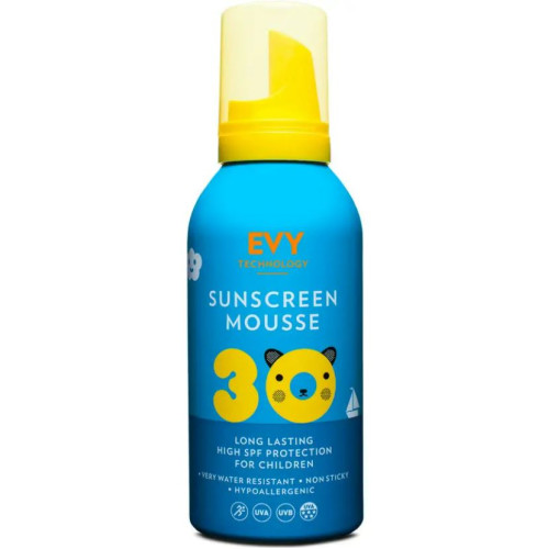 EVY Technology  Сонцезахисний мус для дітей та немовлят  SPF 30 Sunscreen Mousse Kids 150 мл