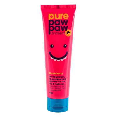 Pure Paw Paw Відновлюючий бальзам з ароматом "Полуничний смузі" Strawberry 25g Pure Paw Paw Відновлюючий бальзам з ароматом "Полуничний смузі" Strawberry 25g