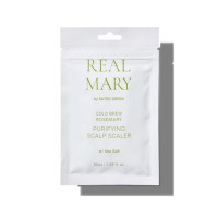 Rated Green Очищаюча маска для шкіри голови з морською сіллю Real Mary Cold Brewed Rosemary Purifying Scalp Scaler 50мл