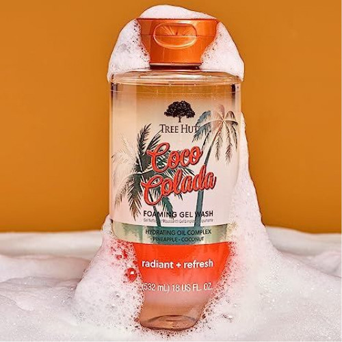 Tree Hut Гель для душу "Ананас і кокос" Coco Colada Foaming Gel Wash 532ml Tree Hut Гель для душу "Ананас і кокос" Coco Colada Foaming Gel Wash 532ml
