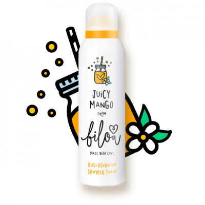 Bilou Пінка для душу Juicy Mango 200 мл Bilou Пінка для душу Juicy Mango 200 мл
