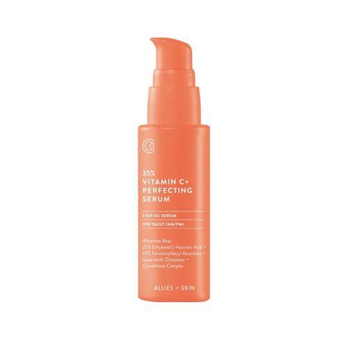 Allies of Skin Сироватка з вітаміном С для обличчя 35%  Vitamin C + Perfecting Serum  30мл