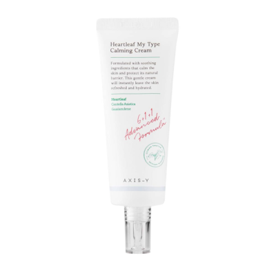 AXIS-Y Легкий крем для чутливої шкіри Heartleaf My Type Calming Cream 60мл AXIS-Y Легкий крем для чутливої шкіри Heartleaf My Type Calming Cream 60мл