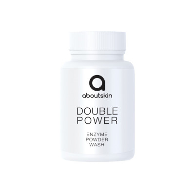 Aboutskin Інтенсивна ензимна пудра Double Power Enzyme Powder 70g Aboutskin Інтенсивна ензимна пудра Double Power Enzyme Powder 70g