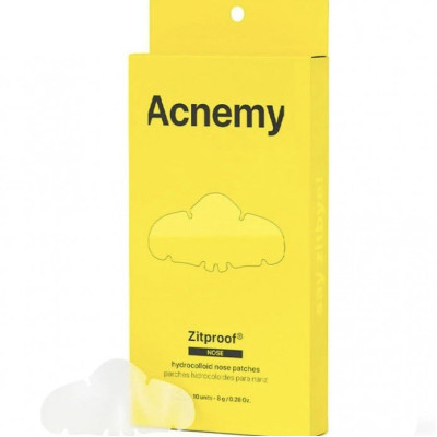 Acnemy Гідроколоїдні патчі для носа ZITPROOF NOSE 10 patches Acnemy Гідроколоїдні патчі для носа ZITPROOF NOSE 10 patches