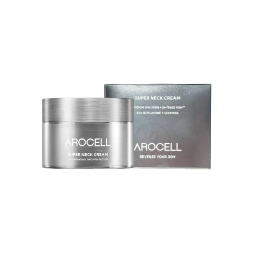 Arocell Регенеруючий антивіковий крем з полінуклеотидами та ізофлавонами Super Neck Cream 80 мл