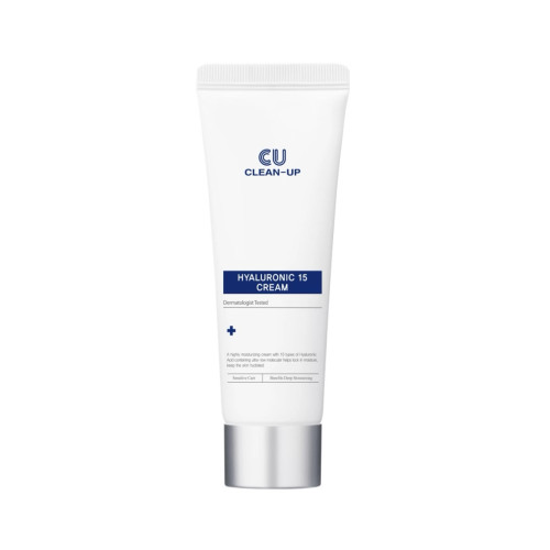 CUSKIN  Гіалуроновий крем для чутливої і жирної шкіри Clean-Up Hyaluronic 15 Cream 60мл