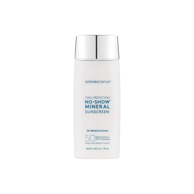 Colorescience Прозорий мінеральний сонцезахисний флюїд SPF50 Total Protection No-snow mineral Sunscreen 78мл Colorescience Прозорий мінеральний сонцезахисний флюїд SPF50 Total Protection No-snow mineral Sunscreen 78мл