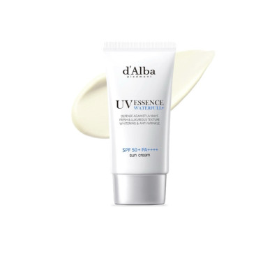 D'ALBA Сонцезахисна зволожуюча есенція - крем SPF 50 Waterfull Essence Sun Cream 50мл D'ALBA Сонцезахисна зволожуюча есенція - крем SPF 50 Waterfull Essence Sun Cream 50мл