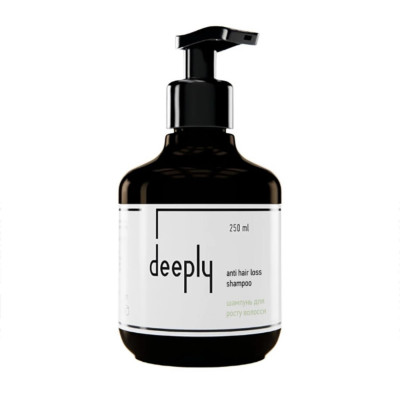 Deeply Шампунь для росту волосся anti hair loss shampoo 250мл