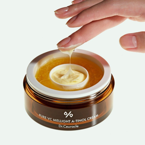 Dr.Ceuracle Подвійний крем з вітаміном С, ретинолом і керамідами Pure Vc Mellight A-Tinol Cream 70мл
