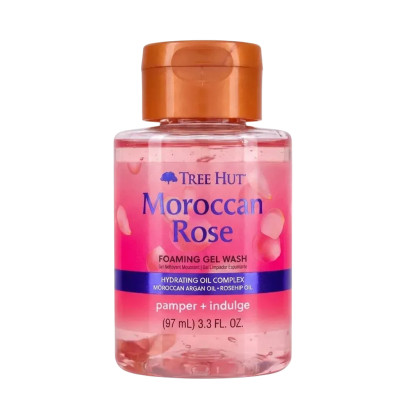 Tree Hut Гель для душу "Мароканська троянда" Moroccan Rose Foaming Gel Wash 97ml Tree Hut Гель для душу "Мароканська троянда" Moroccan Rose Foaming Gel Wash 97ml