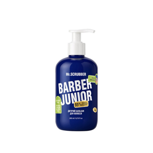 Mr.SCRUBBER Дитячий бальзам для волосся Barber Junior 200мл