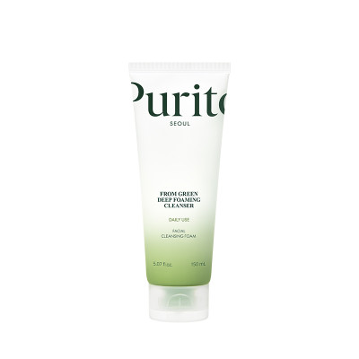 Purito Пінка для глибокого очищення шкіри From Green Deep Foaming Cleanser 150мл Purito Пінка для глибокого очищення шкіри From Green Deep Foaming Cleanser 150мл