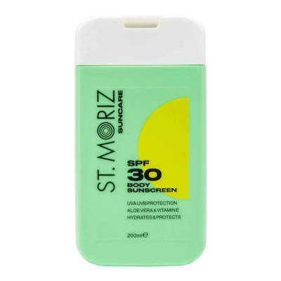 St Moriz Сонцезахисний лосьйон для тіла Suncare SPF 30 Body Sunscreen 200ml St Moriz Сонцезахисний лосьйон для тіла Suncare SPF 30 Body Sunscreen 200ml