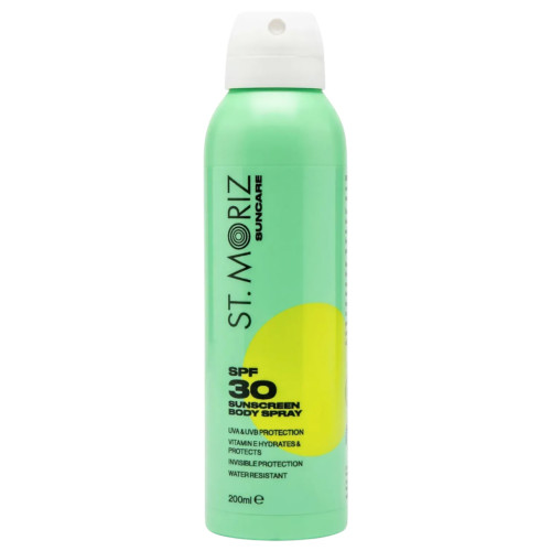 St Moriz Сонцезахисний спрей для тіла Suncare SPF 30 Body Spray 200ml