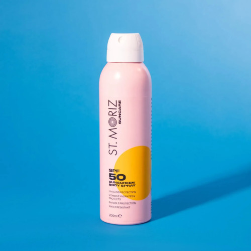 St Moriz Сонцезахисний спрей для тіла Suncare SPF 50 Body Spray 200ml