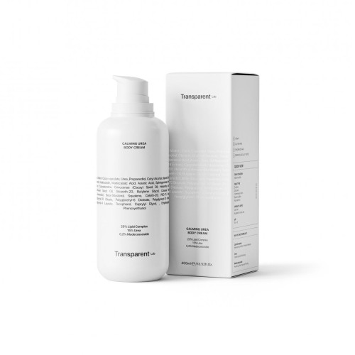 TRANSPARENT-LAB Заспокійливий лосьйон для тіла з сечовиною Calming Urea Body Lotion 400мл