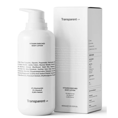 TRANSPARENT-LAB Збагачений вітамінами лосьйон для тіла Vitamin Enriched Body Lotion 400 мл