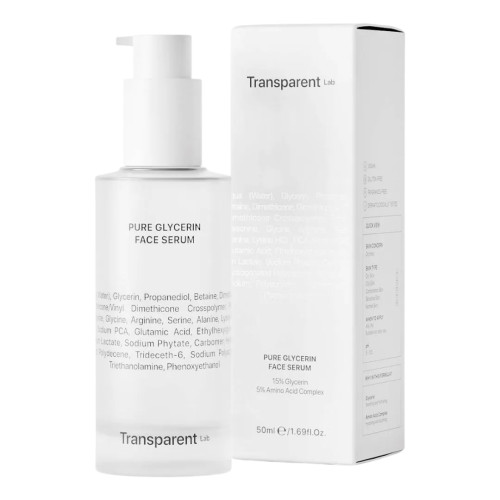 TRANSPARENT-LAB Зволожуюча сироватка з гліцерином Pure glycerin face serum 50 мл