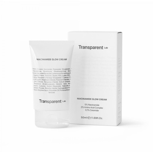 TRANSPARENT-LAB Освітлюючий крем-гель для обличчя NIACINAMIDE GLOW CREAM 50 мл