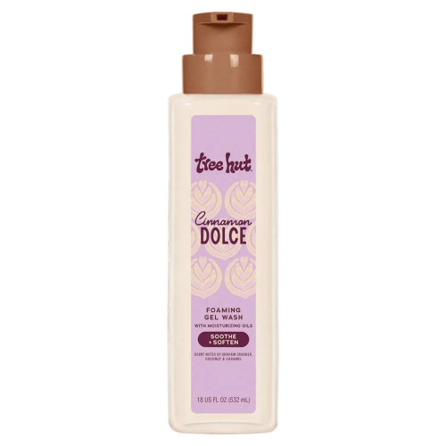 Tree Hut Гель для душу Cinnamon Dolce Foaming Gel Wash 532ml (New Pump)