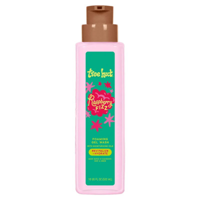 Tree Hut Гель для душу Raspberry Fizz Foaming Gel Wash 532ml (New Pump)