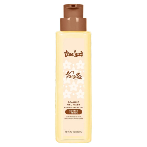 Tree Hut Гель для душу Vanilla Foaming Gel Wash 532ml (New Pump)