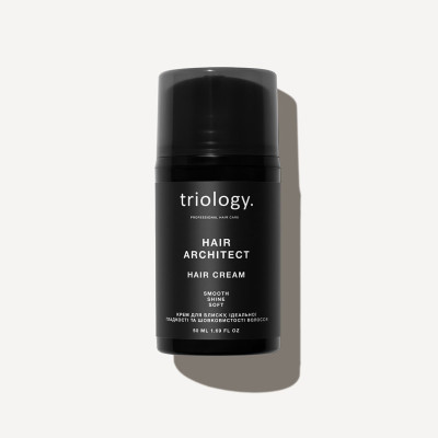 Triology Крем для блиску, ідеальної гладкості та шовковистості волосся Hair Architect 50мл Triology Крем для блиску, ідеальної гладкості та шовковистості волосся Hair Architect 50мл