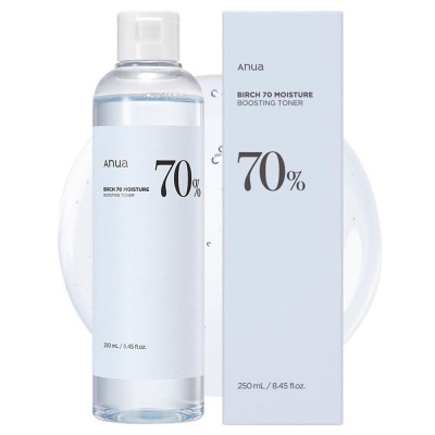 Anua Базовий зволожуючий тонер на основі березового соку Birch Moisture Boosting Toner 250 мл