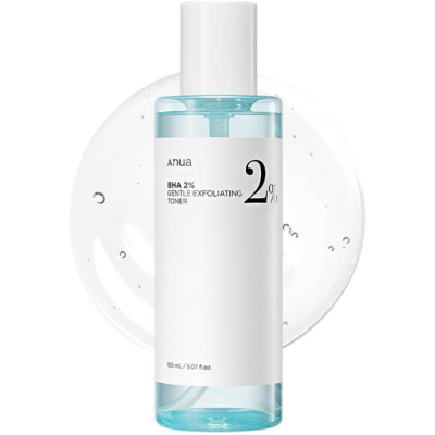 Anua Відлущувальний тонер для обличчя з саліциловою кислотою BHA 2% Gentle Exfoliating Toner 150 мл