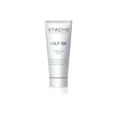 Atache Антибактеріальна очищуюча маска Oily Skin Purifuing Mask 200мл Atache Антибактеріальна очищуюча маска Oily Skin Purifuing Mask 200мл