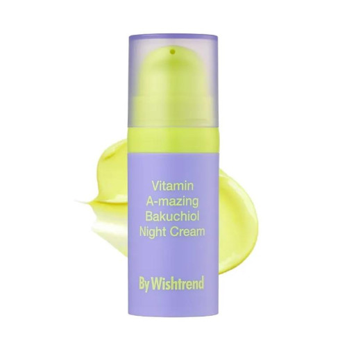 By Wishtrend Нічний крем з ретинолом та бакучіолом Vitamin A-mazing Bakuchiol Night Cream 10g