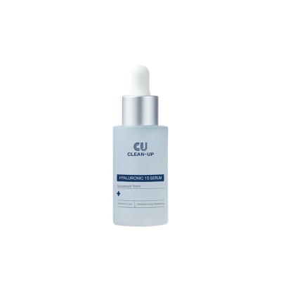 CUSKIN Зволожуюча сироватка з гіалуроновою кислотою Clean-Up Hyaluronic 15 Serum 30мл