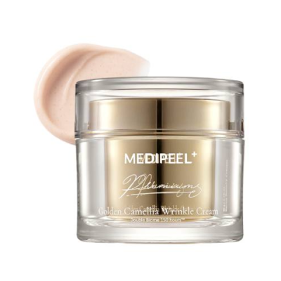 MEDI PEEL Антивіковий крем з екстрактом золота Peptide 9 Golden Camellia Wrinkle Cream 50ml