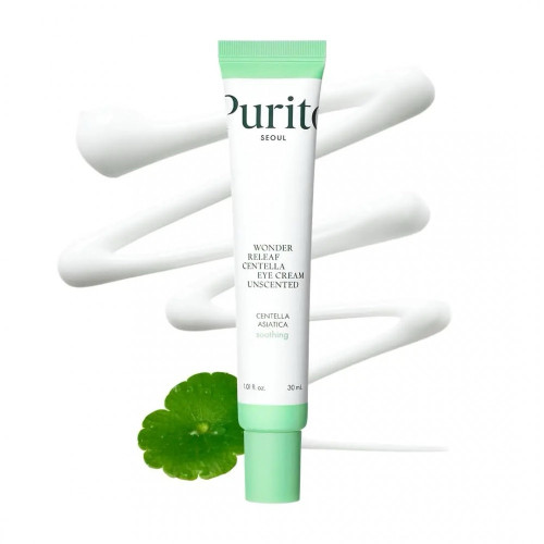 Purito  Крем для повік з центеллою та пептидами без ефірних олій  Wonder Releaf Centella Eye Cream Unscented 30 ml