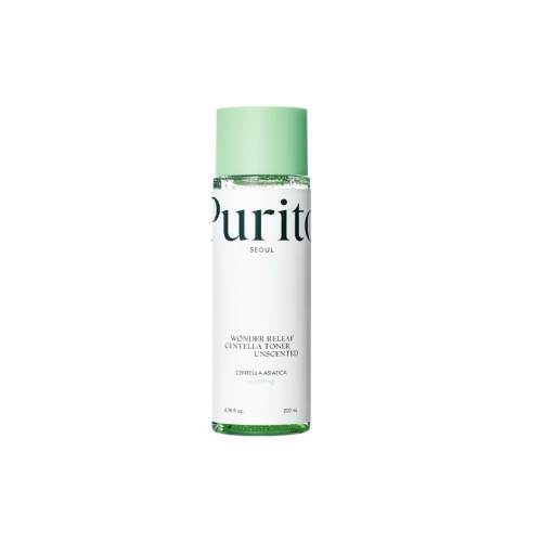 Purito Заспокійливий тонер з центеллою без ефірних олій Wonder Releaf Centella Toner Unscented 200 ml