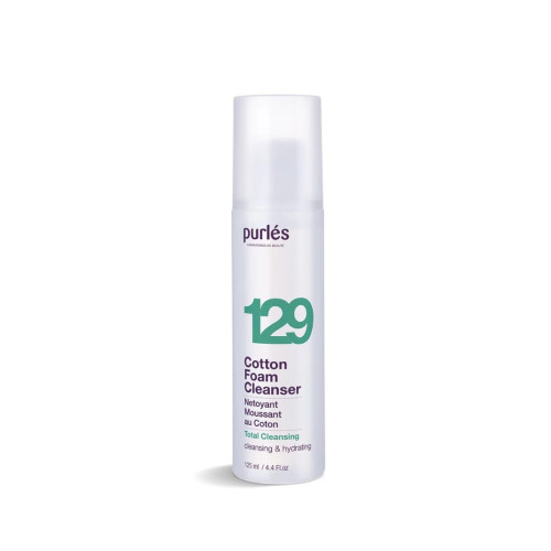 Purles 129 М’яка очищуюча пінка-мус Cotton Foam Cleanser 125мл