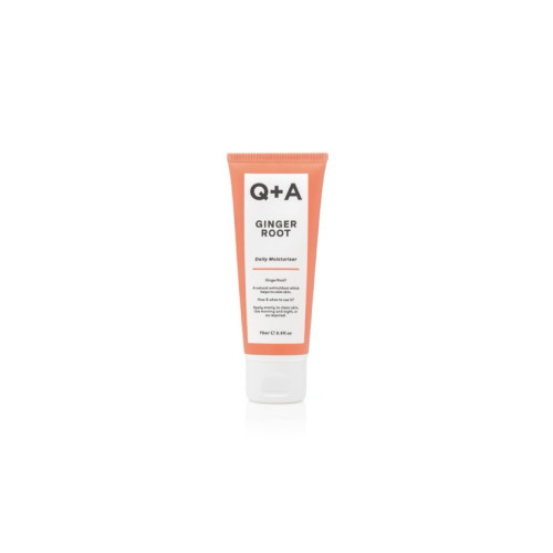 Q+A Зволожуючий крем для обличчя на основі кореня імбиру Ginger Root Daily Moisturiser 75ml 