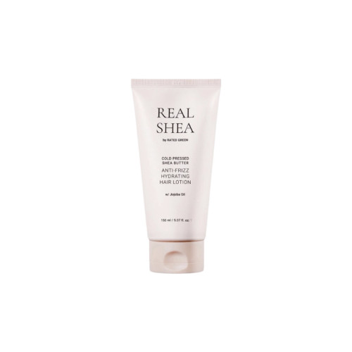 Rated Green Зволожуючий лосьйон для волосся з олією ши Real Shea Cold Pressed Shea Butter Anti-Frizz Hydrating Hair Lotion 150ml
