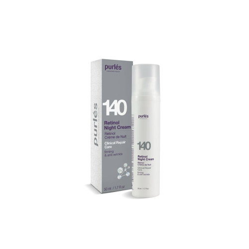 Purles 140 Ретиноловий нічний крем Retinol Night Cream 50ml
