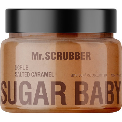 Mr.SCRUBBER Цукровий скраб для тіла Sugar Baby Salted Caramel 450г Mr.SCRUBBER Цукровий скраб для тіла Sugar Baby Salted Caramel 450г